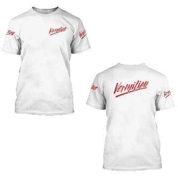Discover maker featuring a modern calligraphy font 3761d 3D T Shirts