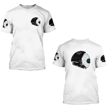 Discover Astro Helmet 3D T Shirts