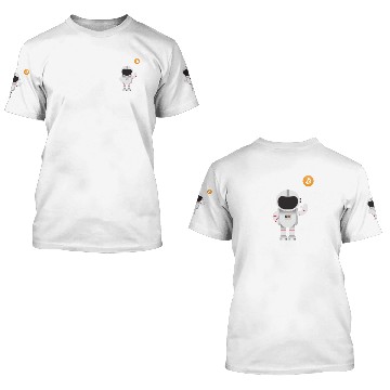 Discover Bitcoin to the Moon Present BTC Gift When Lambo 3D T Shirts