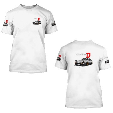 Discover TRUENO AE 86 INITIAL D 3D T Shirts