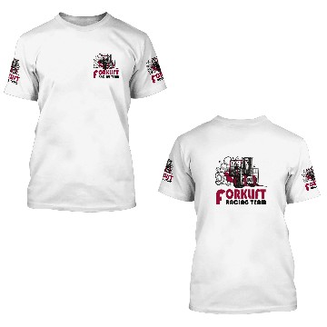 Discover Forklift Racing Team 3D T Shirts