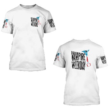 Discover VAMPIRE WEEKDAY 3D T Shirts