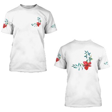Discover hand painted - flower 3D T Shirts