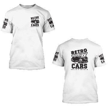 Discover muscle car repair 3D T Shirts