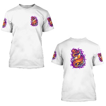 Discover poison snake 3D T Shirts