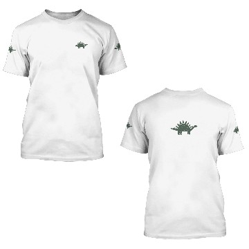 Discover Cute Stegosaurus 3D T Shirts