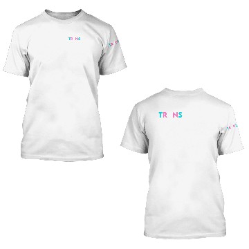 Discover Trans Rights Are Human Rights (simple/white) 3D T Shirts