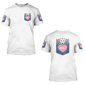 Discover Kittens love 3D T Shirts