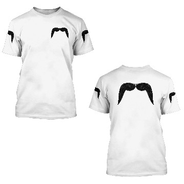 Discover Movember mustache 3D T Shirts