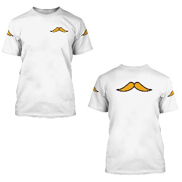 Discover Movember orange 3D T Shirts
