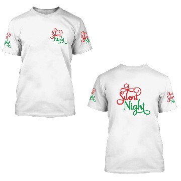 Discover silent night 3D T Shirts