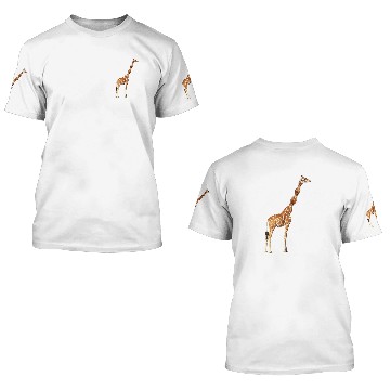 Discover the twisted giraffe 3D T Shirts