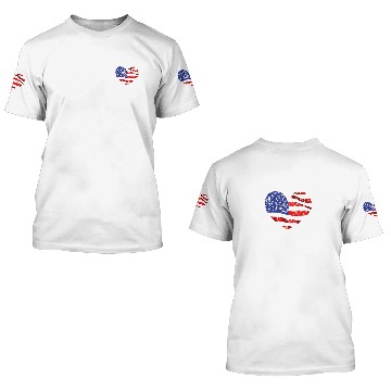 Discover Thank You For Your Service USA Flag Veterans Day 3D T Shirts