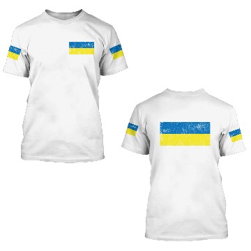 Discover Made in Ukraine flag Kiev gift 3D T Shirts