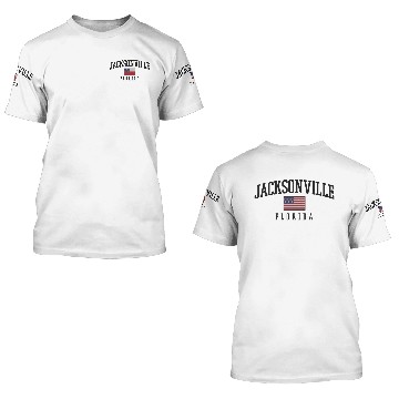 Discover Jacksonville florida 3D T Shirts