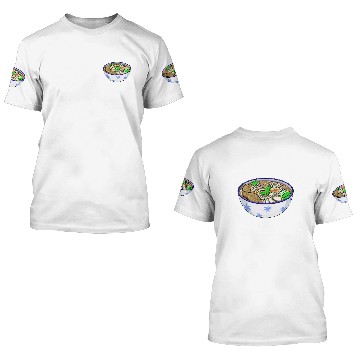 Discover Shizzle Pho Soup 3D T Shirts