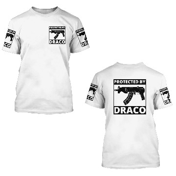 Discover PROTECTED BY DRACO 3D T Shirts