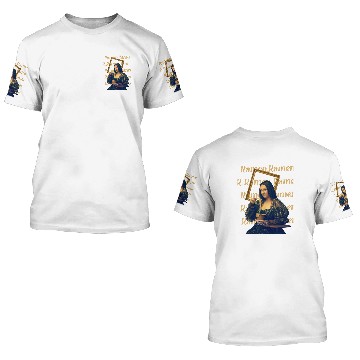 Discover Funny Mona Lisa 3D T Shirts