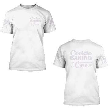 Discover Cookie Baking Crew 3D T Shirts