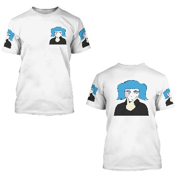 Discover sally tocxanh face 3D T Shirts