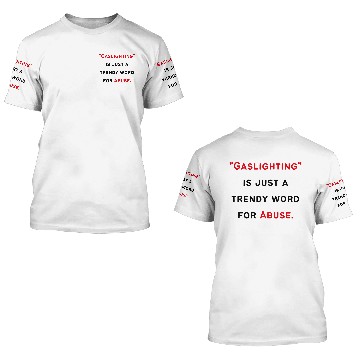 Discover Gaslighting Meaning 3D T Shirts