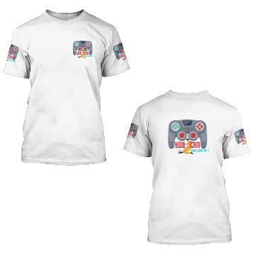 Discover Playstation chalange 3D T Shirts