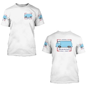 Discover Great Again Light Blue 3D T Shirts