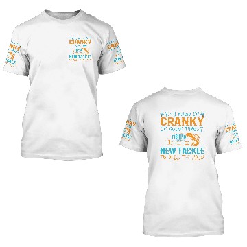 Discover Yes I Know I'm Cranky | Fishing 3D T Shirts