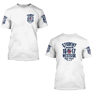Discover Student Council 16 17 WESTSIDE High School 3D T Shirts