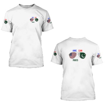 Discover Pakistani American Dad Fathers Day Papa Pakistan 3D T Shirts