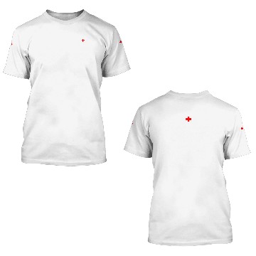 Discover Safety first drink with a nurse Fitted 3D T Shirts