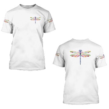 Discover Colorful dragonfly 3D T Shirts