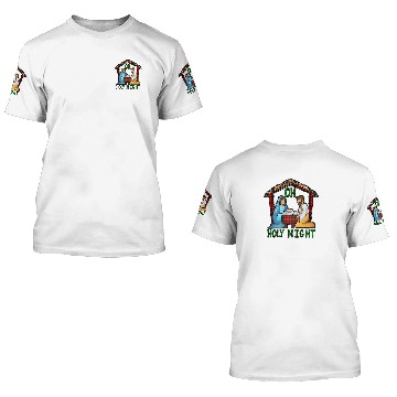 Discover Oh Holy Night 3D T Shirts