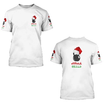 Discover Kettlebell - Jingle Bells 3D T Shirts
