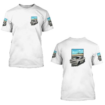 Discover Car Guy Challenger Hellcat 707 3D T Shirts