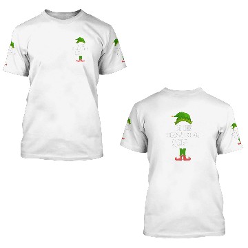 Discover I'm the dispatcher elf 3D T Shirts