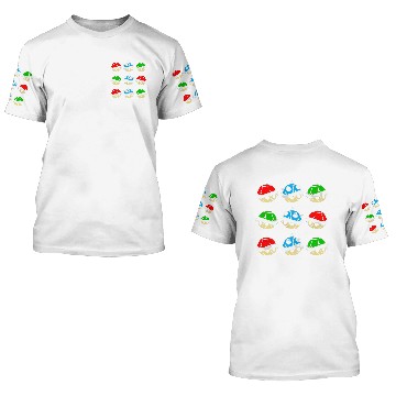 Discover Turtle villains 3D T Shirts