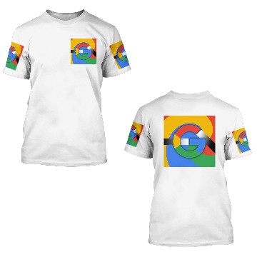 Discover Google Logo Fan Art Baseball Jerseys 3D T Shirts