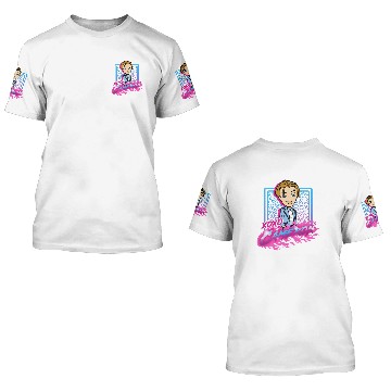 Discover Bratz Cameron Leopard Print Portrait 3D T Shirts