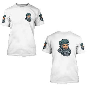 Discover Leonardo Da Vinci 3D T Shirts