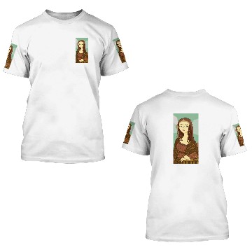 Discover Mona Lisa 3D T Shirts