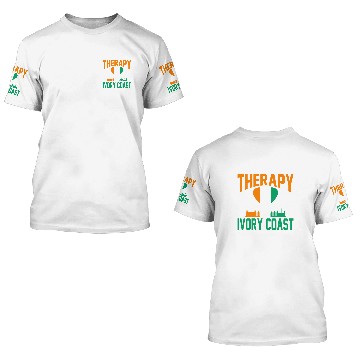 Discover Ivory Coast 3D T Shirts