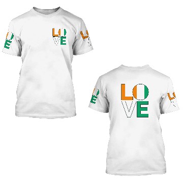 Discover Ivory Coast 3D T Shirts