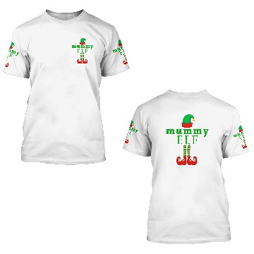 Discover Mummy Elf 3D T Shirts