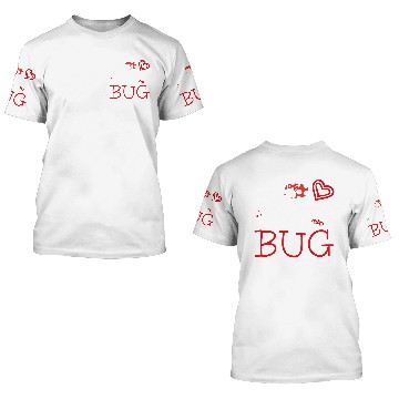 Discover Love Bug Cute Valentine’s Day Couple Matching 3D T Shirts