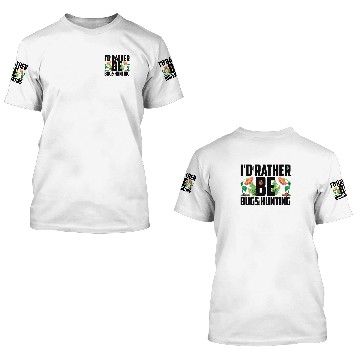 Discover I'd Rather Be Bug Hunting - Bug Catcher 3D T Shirts