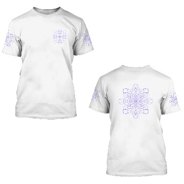 Discover Mandela Dotted Pattern 3D T Shirts