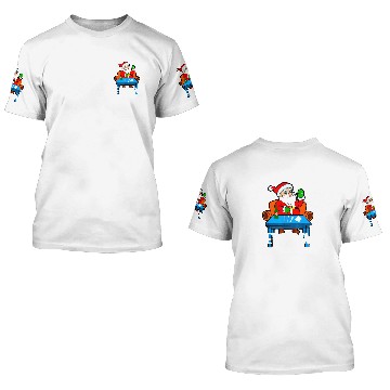 Discover Let It Snow Santa Cocaine 3D T Shirts