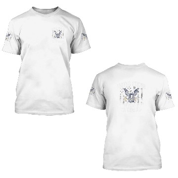 Discover Vintage US Navy Veteran 3D T Shirts