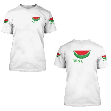 Discover Watermelon Summer One In A Melon 3D T Shirts